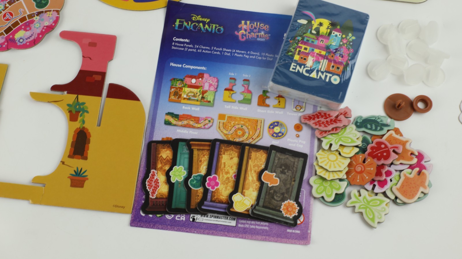 Disney Encanto House of Charms Board Game Family Fun for Kids Ages 5 and Up