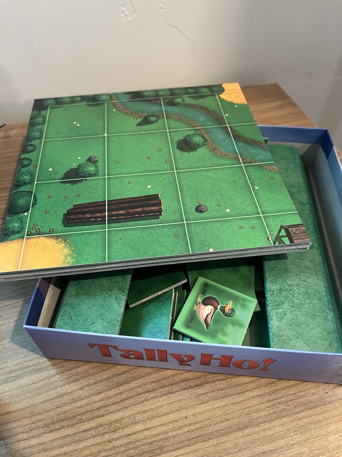Tally Ho! Tile Board Game by Kosmos – Complete & Excellent Rudi Hoffman