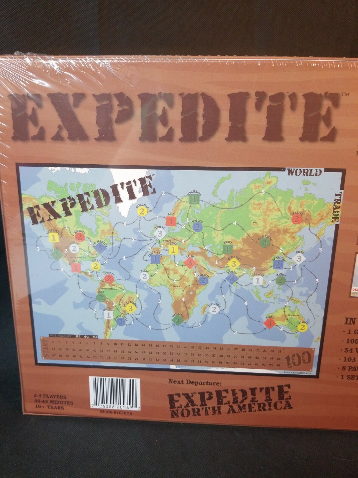 Expedite: World Trade Board Game North American Edition Turnham Games Sealed **