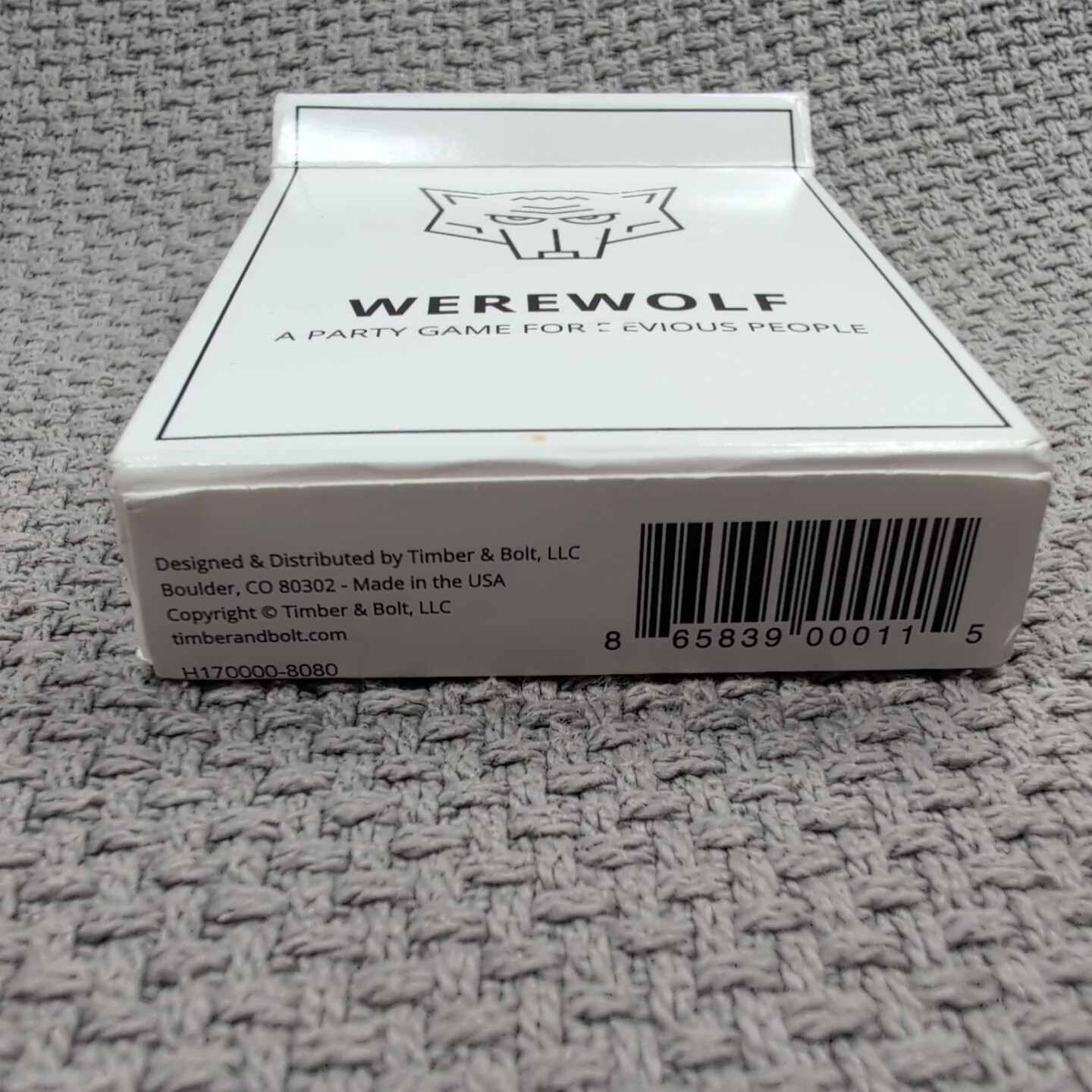 Werewolf Card Game a Party Game for Devious People Stellar Factory