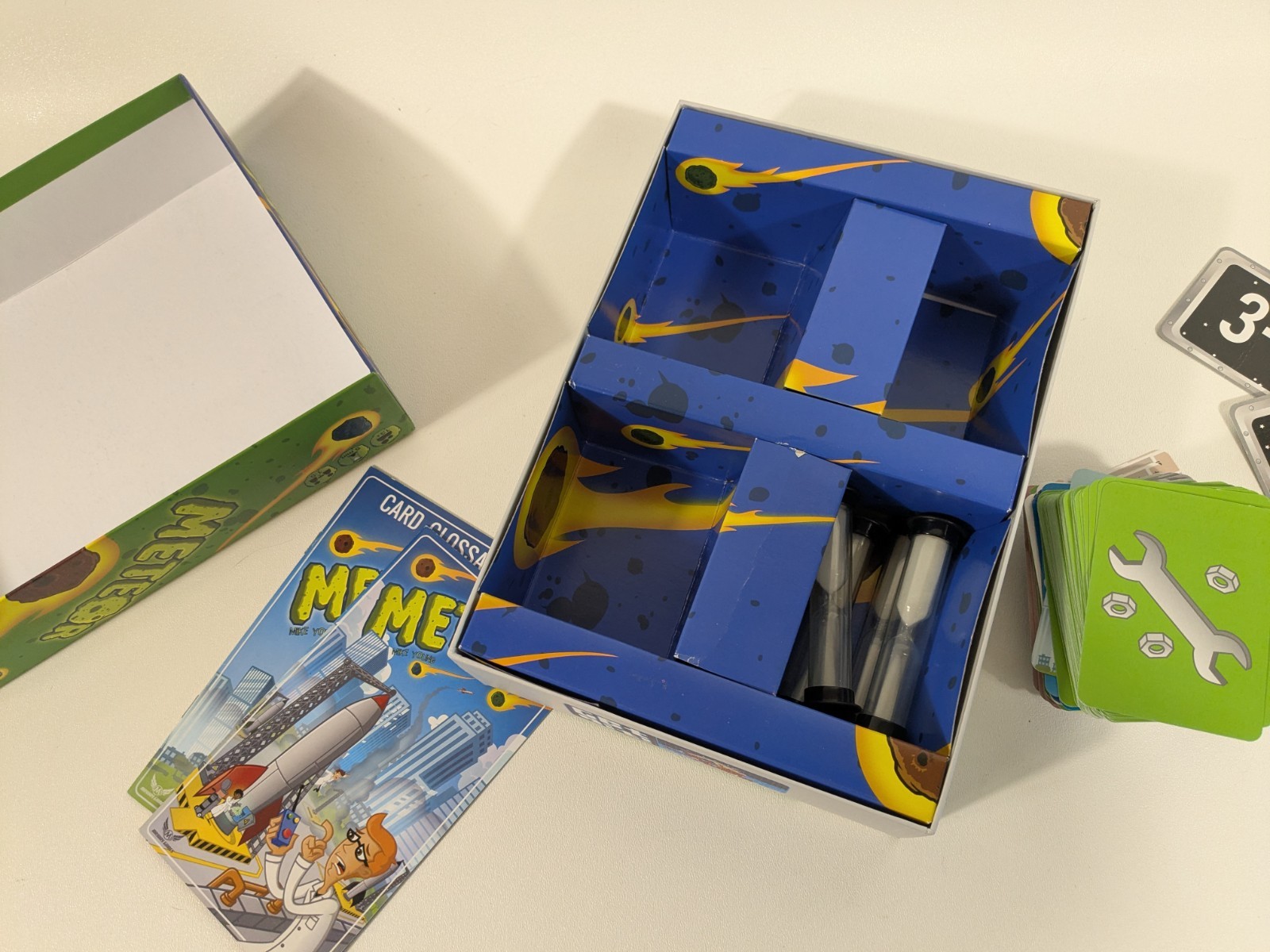 Meteor Game Mayday Games 2014 Mike Young Great Solo Game Real Time
