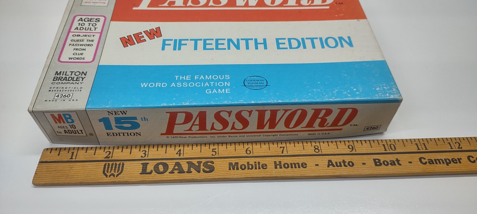 Password Board Game 1970 COMPLETE