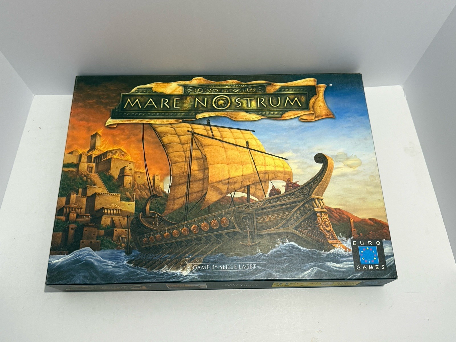 Mare Nostrum Board Game w/ Mythology Expansion Euro Games 2003 – Complete