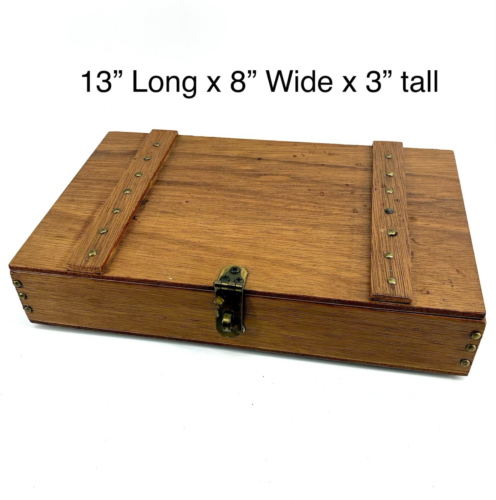 Mexican Train Dominoes Double 12 Wood Chest Hand Burned Tiles 15 Trains (ST)