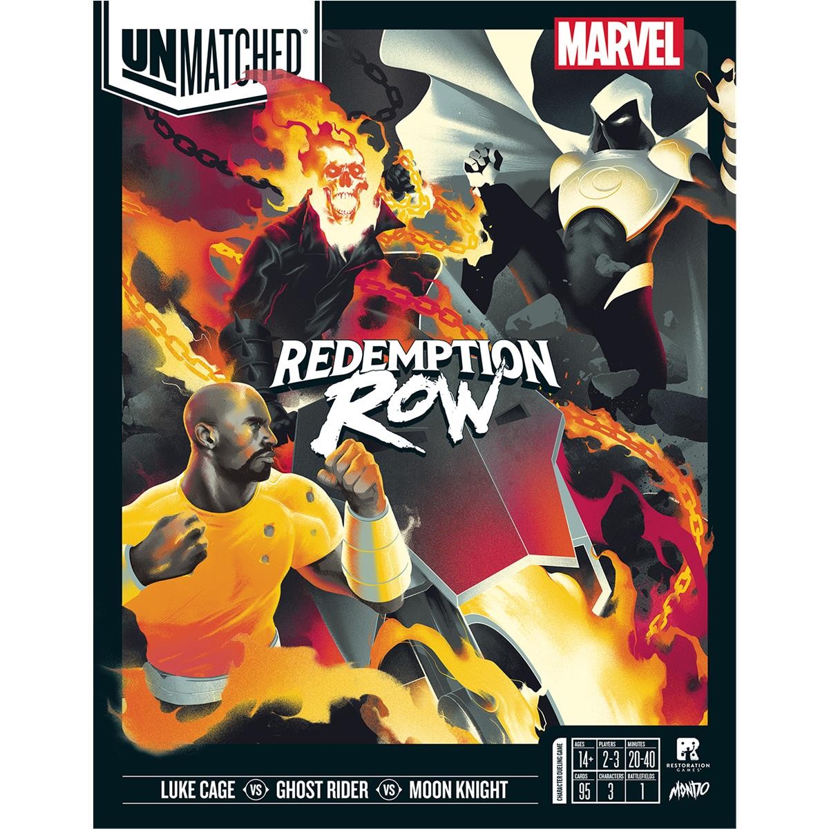 Unmatched: Marvel – Redemption Row [Standalone Adult]