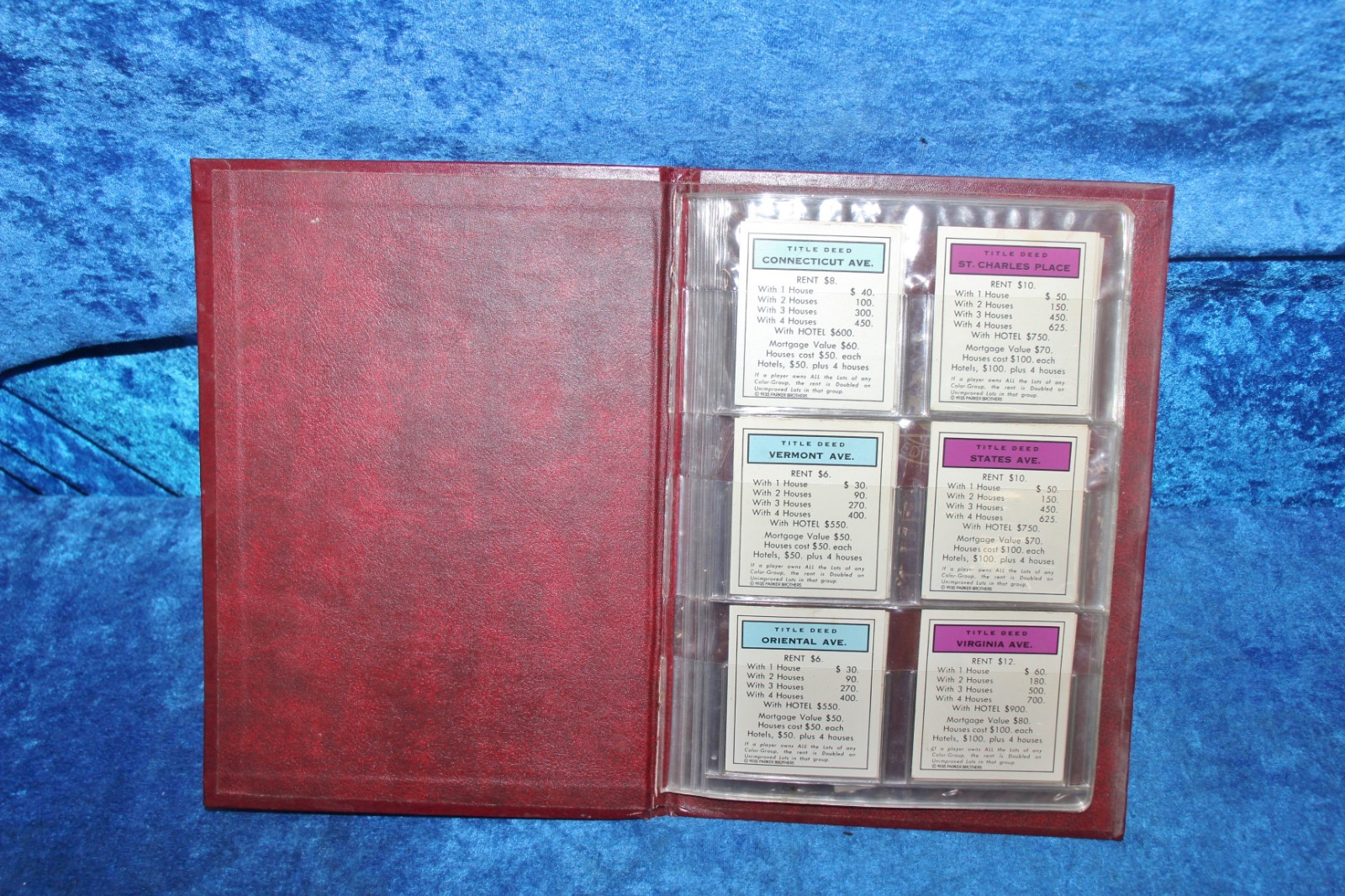Monopoly Collector’s Edition 1991 Franklin Mint Wooden Luxury Board Game