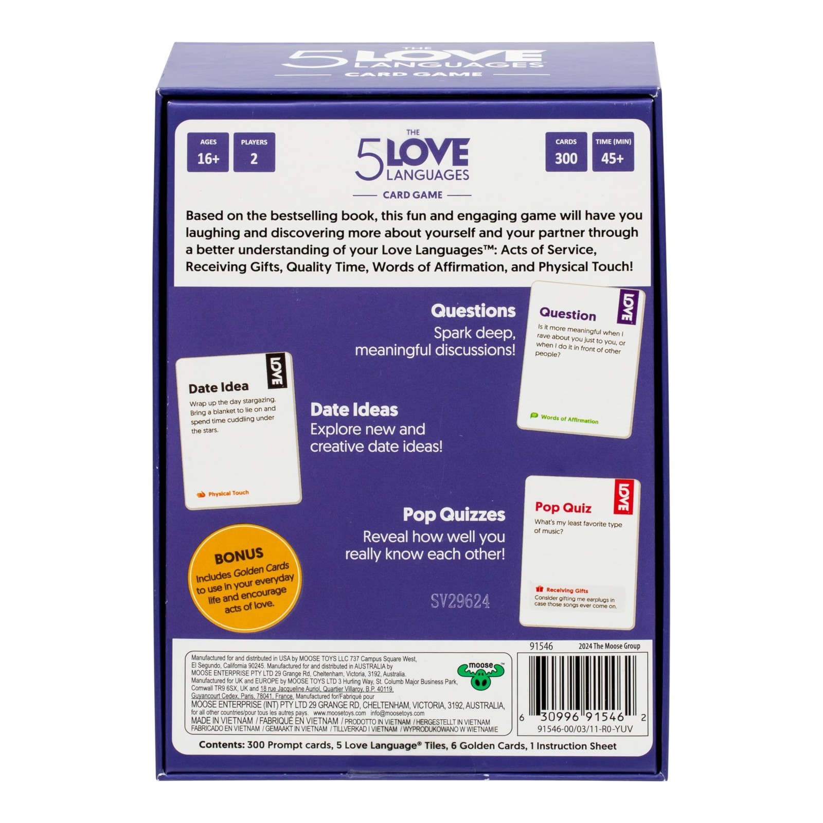 The 5 Love Languages® Card Game, Discover More About Yourself & Your Partner,…