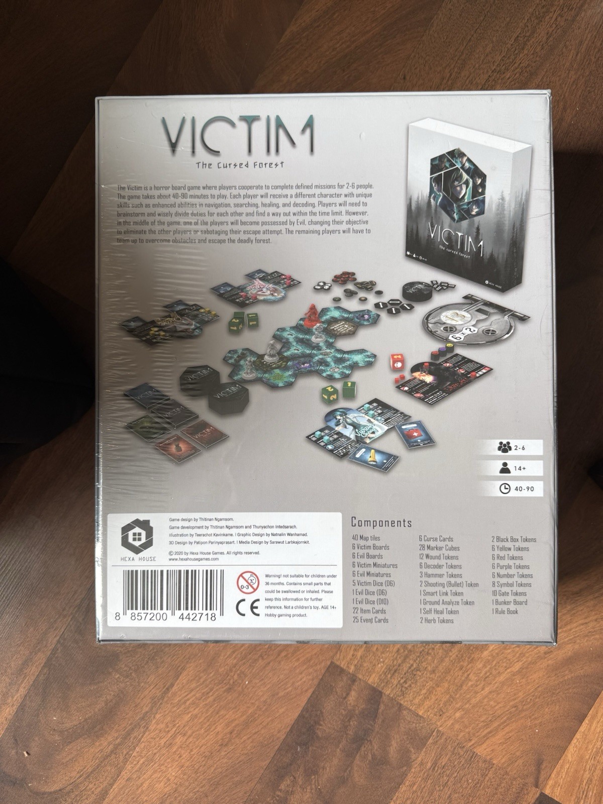 Victim: The Cursed Forest – Kickstarter Edition – Brand New & Sealed