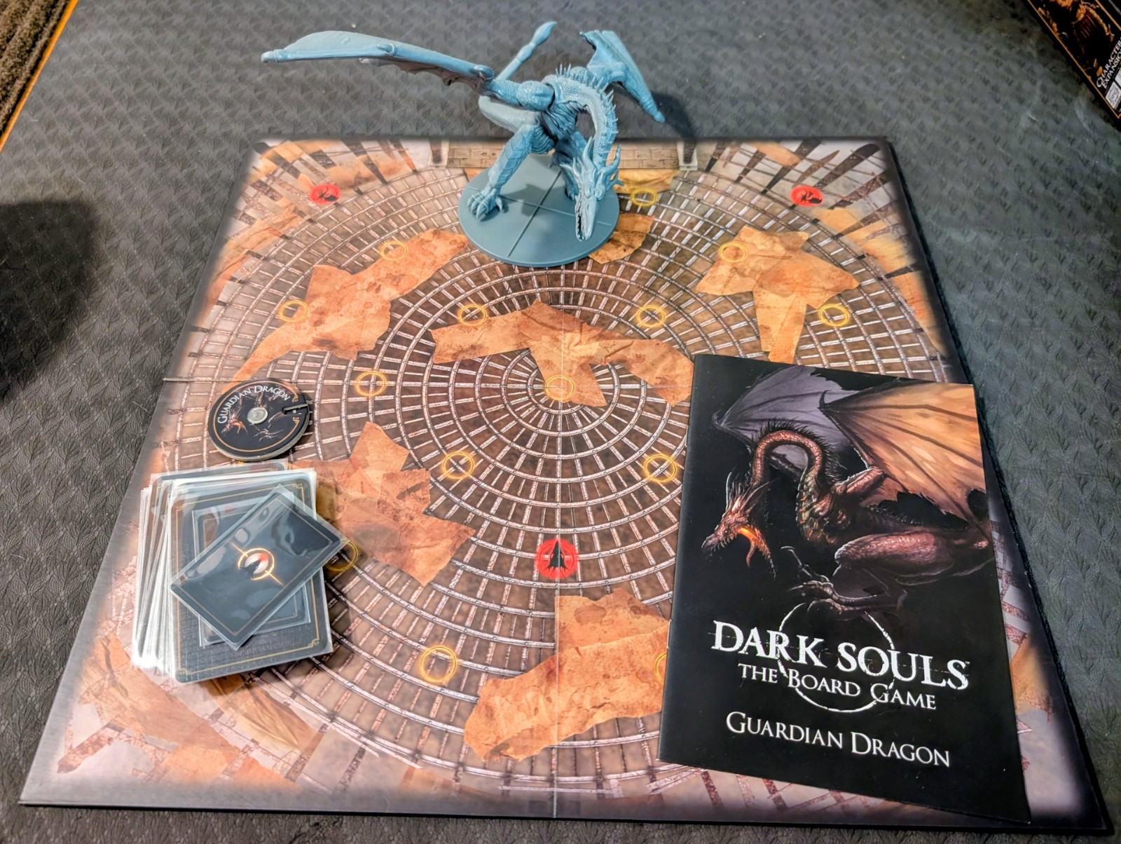 Dark Souls Board Game Kickstarter Exclusive Guardian Dragon Mega Boss Expansion