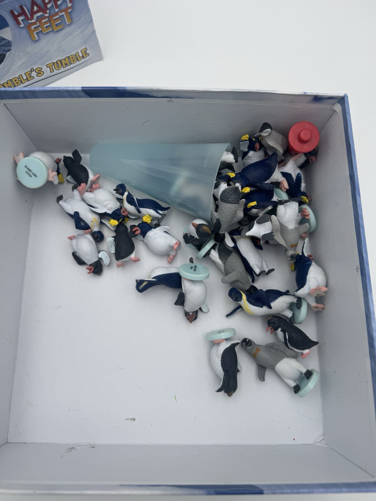 Happy Feet Mumble’s Tumble Balancing Board Game Sababa Toys COMPLETE + Extra