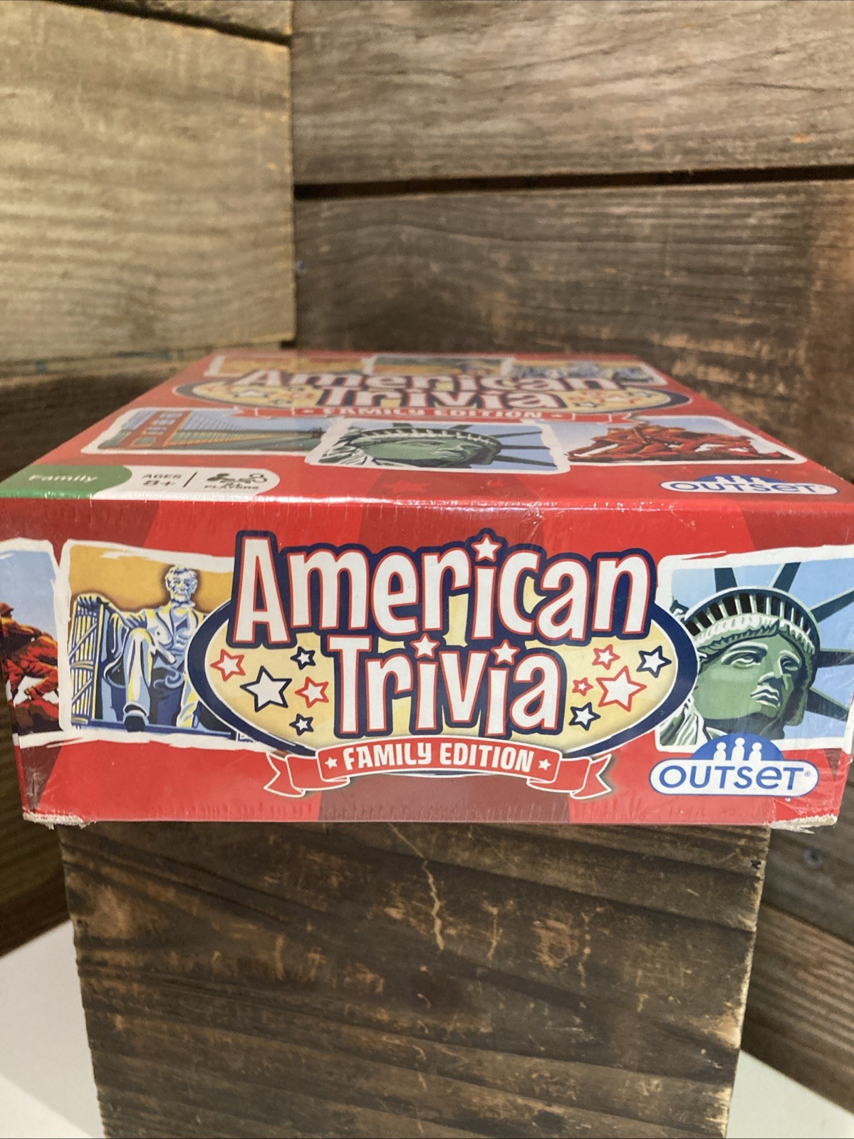 American Trivia Card Game Family Edition American Trivia Family Edition Game New