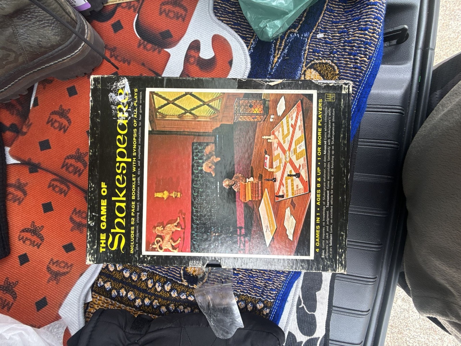 1966 The Game of Shakespeare Board Game by The Avalon Hill Company