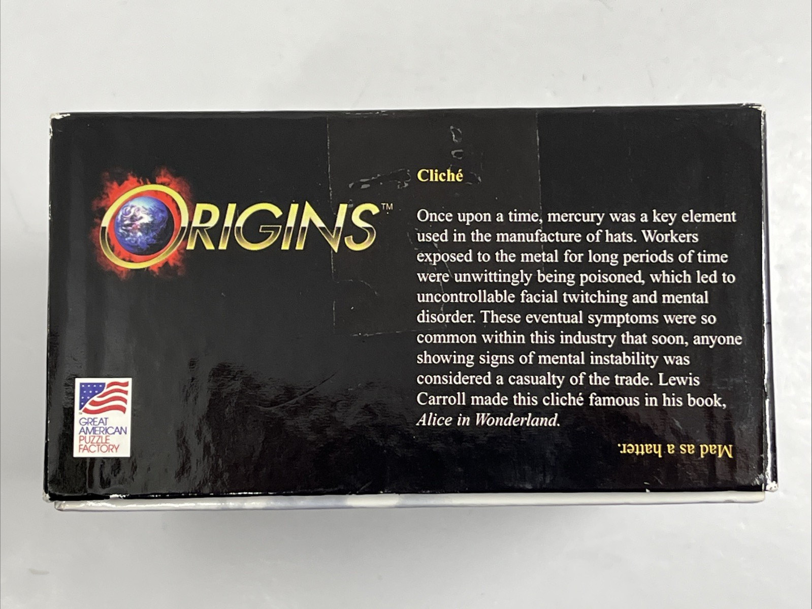 Origins The Game that Unlocks the Secrets of Our Past Vintage 1995