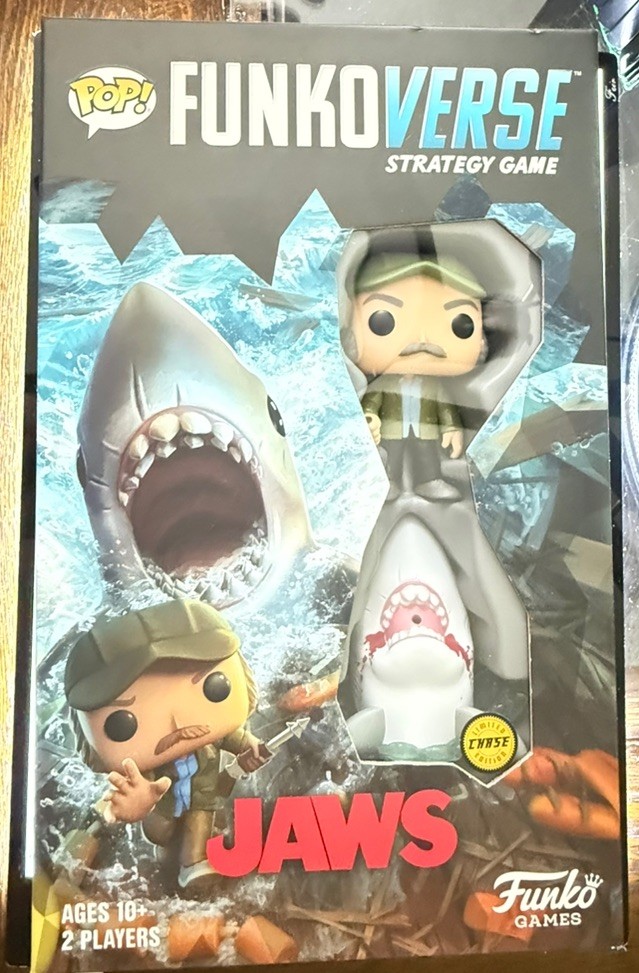FUNKOVERSE Jaws Strategy Game FUNKO POP Chase – Limited Edition Sealed