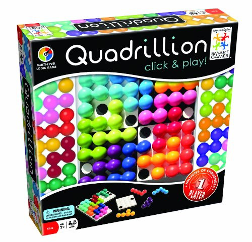 QUADRILLION ~ MULTI-LEVEL LOGIC GAME ~ ULTIMATE SOLITAIRE~COMPLETE ~ SMART GAMES