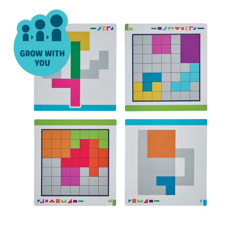 Travel Puzzle Patterns – Reusable Activity Puzzle On the Go Game