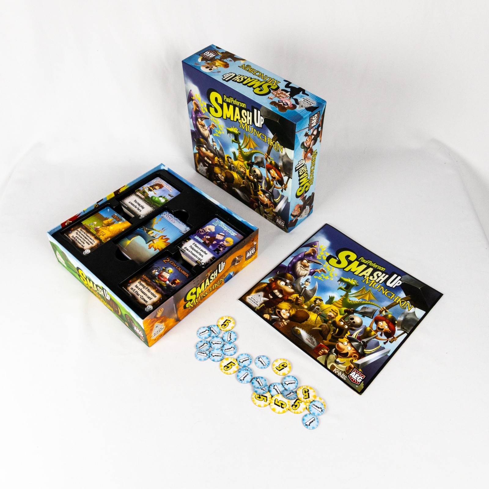 Smash Up Card Game and 7 Expansions