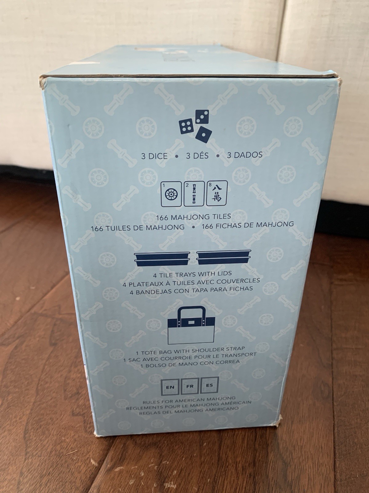 Winning Solution American Travel Mahjong Set With Carrier Bag