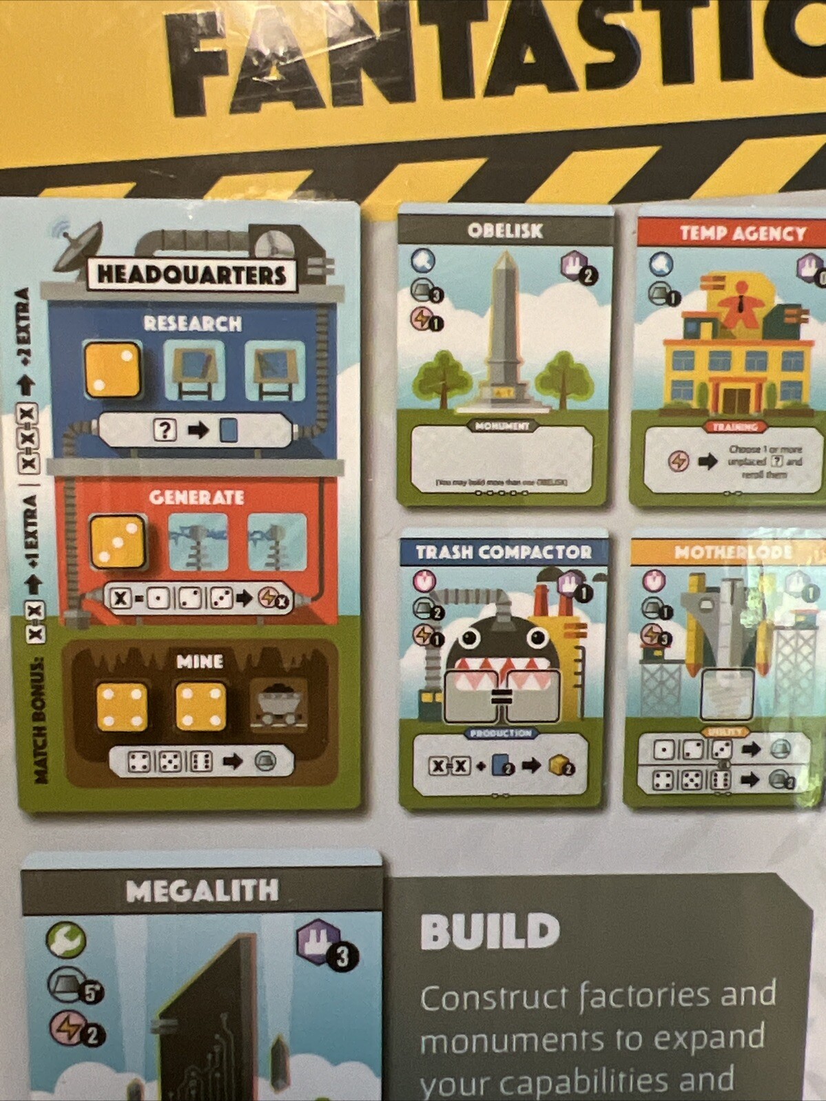 Fantastic Factories Board Game by Deep Water Games FF01023995 Best Design Winner