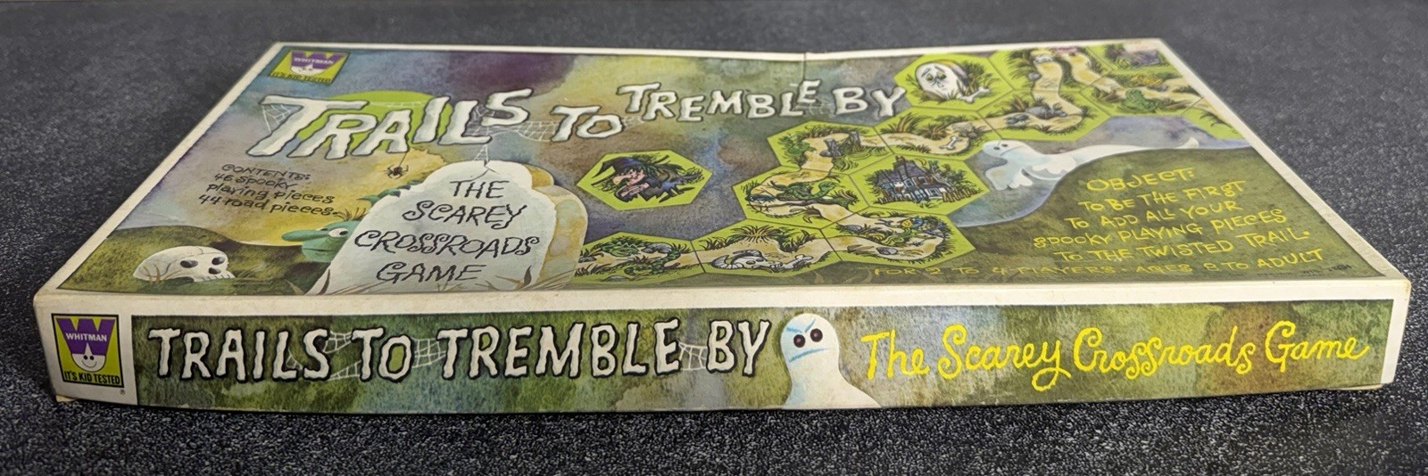 Vintage Whitman Trails to Tremble by – Scarey Crossroads Game – Complete 4702
