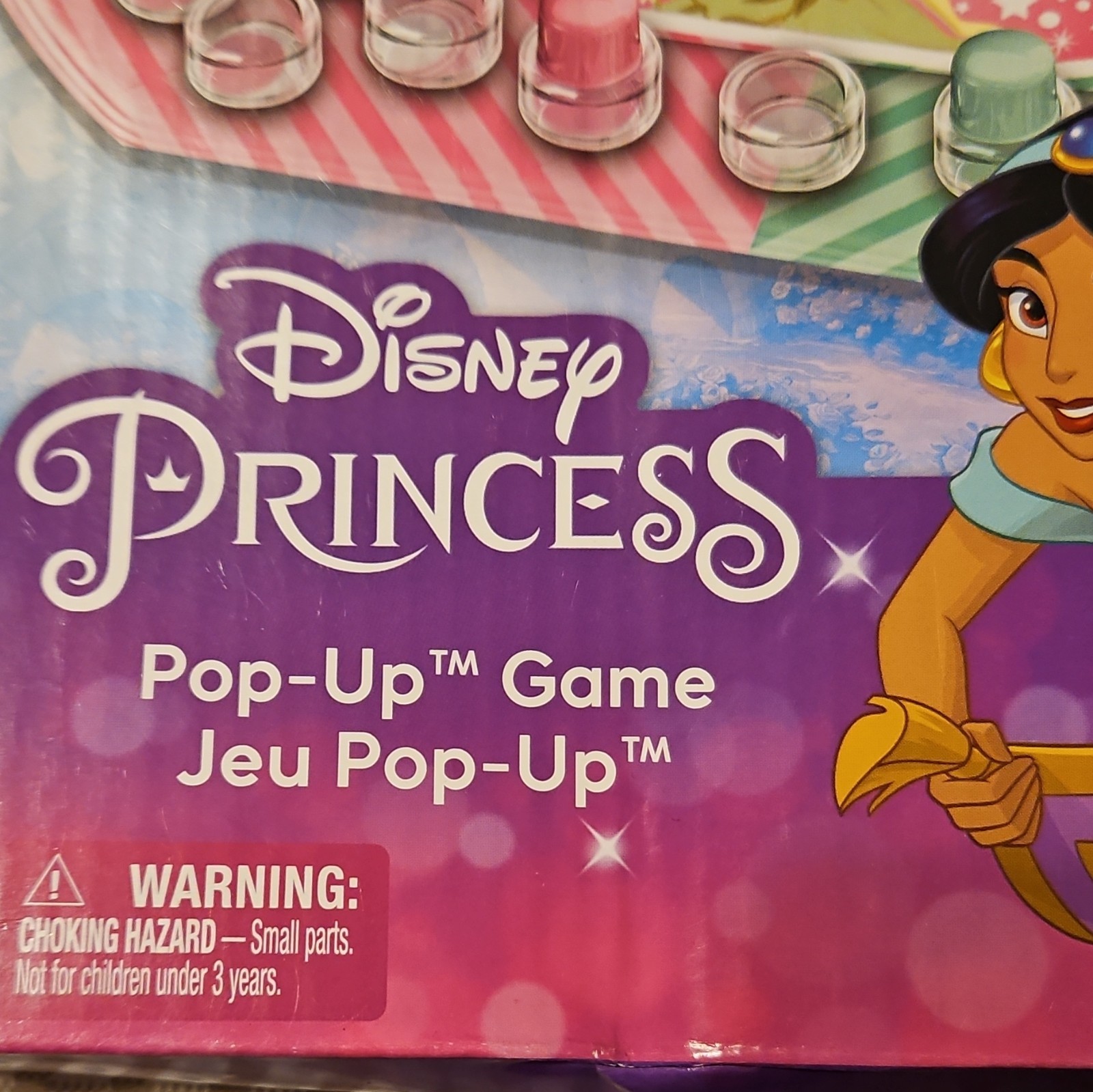 Disney Princess Pop-Up Game Board Game Movie & TV Theme, Ages 4+, 4 Players