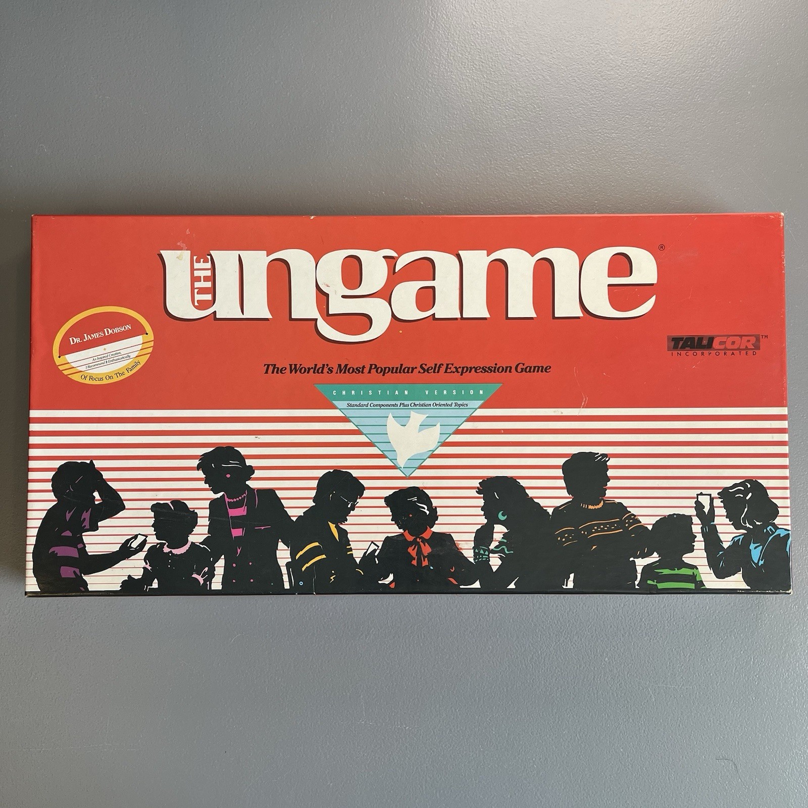 1989 Vintage THE UNGAME Board Game Christian Version – by Talicor Inc.