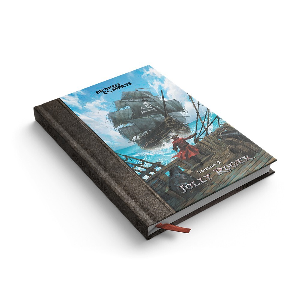 Jolly Roger Season 2 Broken Compass RPG Book / Board Game Accessory CMON