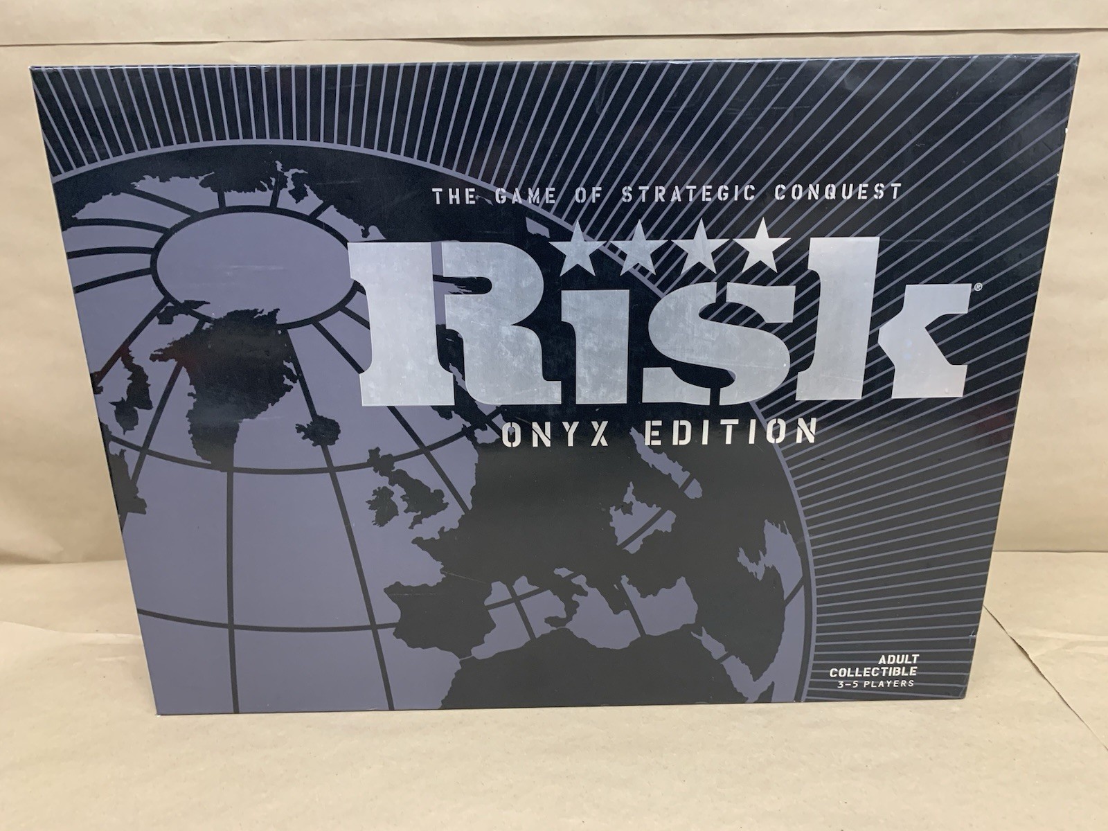 2009 Risk Onyx Edition Strategy Board Game Exclusive Barns & Noble 100% Complete