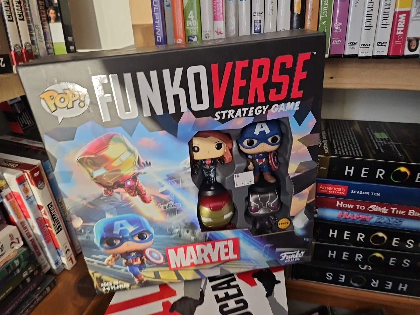 Funko Pop Games FUNKOVERSE MARVEL CHASE 100 4-Pack Strategy Game