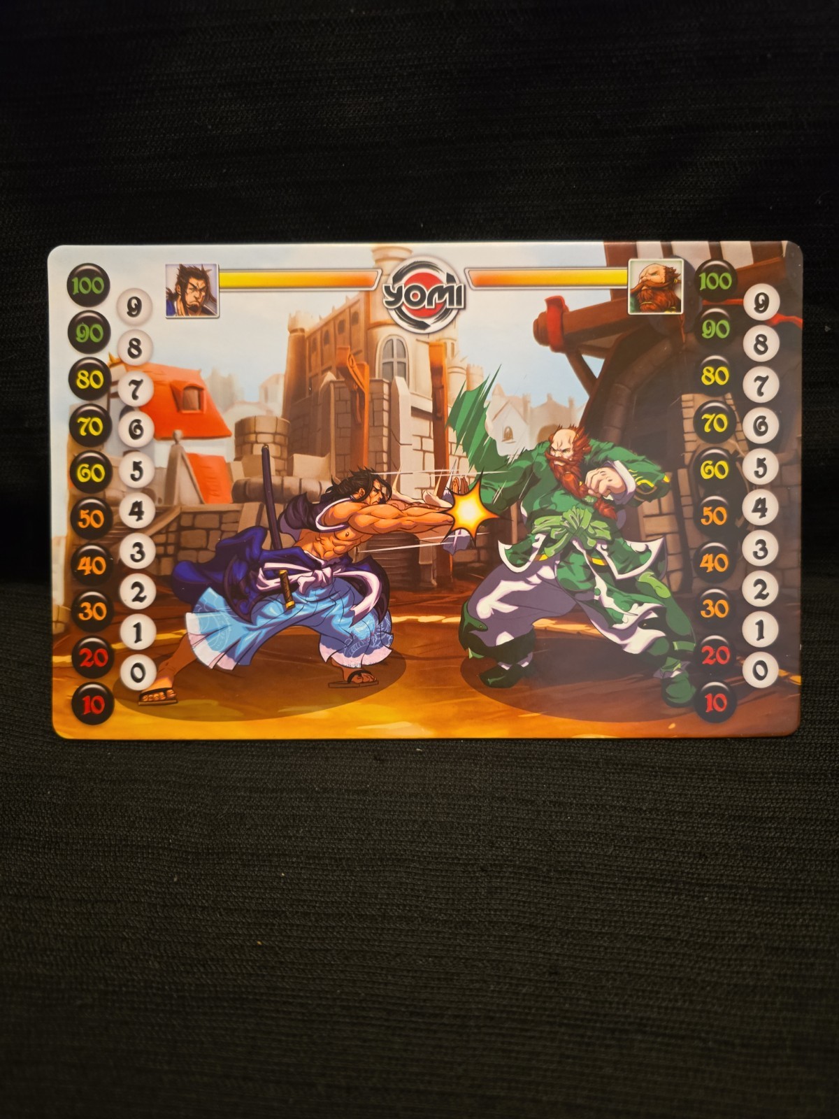 Yomi: Round 1 One – Fighting Card Game Sirlin Games Box set. Complete!
