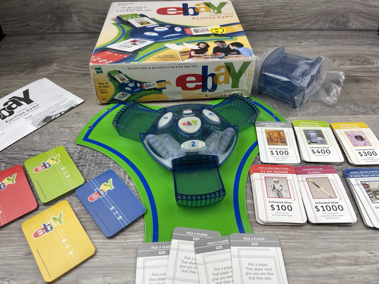 Vintage 2001 – The Ebay Auction Game – Electronic Talking Game