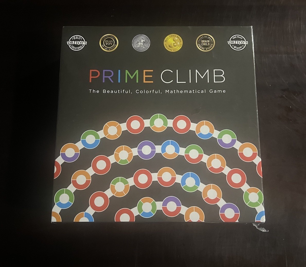 Prime Climb Math Mathematical Board Game 2014 Ages 10+ Sealed New