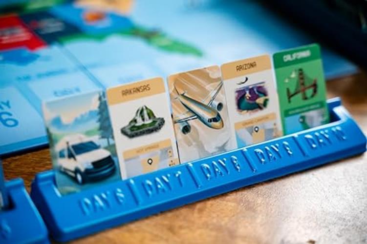 10 Days in The USA | Family Road Trip Board Game for All Ages | Designed by
