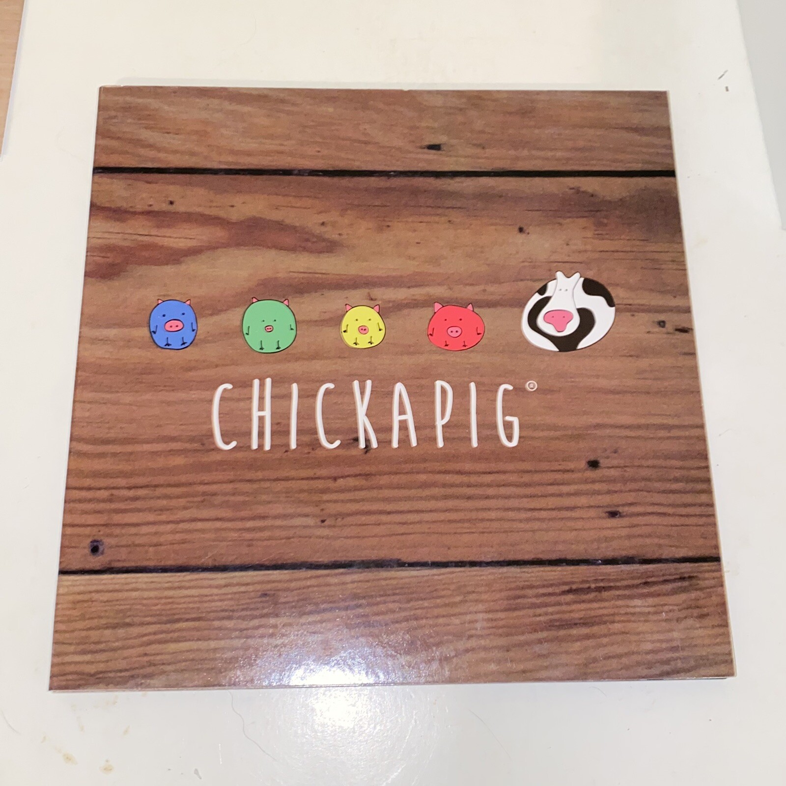 Buffalo Games Chickapig A Farm To Table Game Ages 8+ Family Board Game Complete
