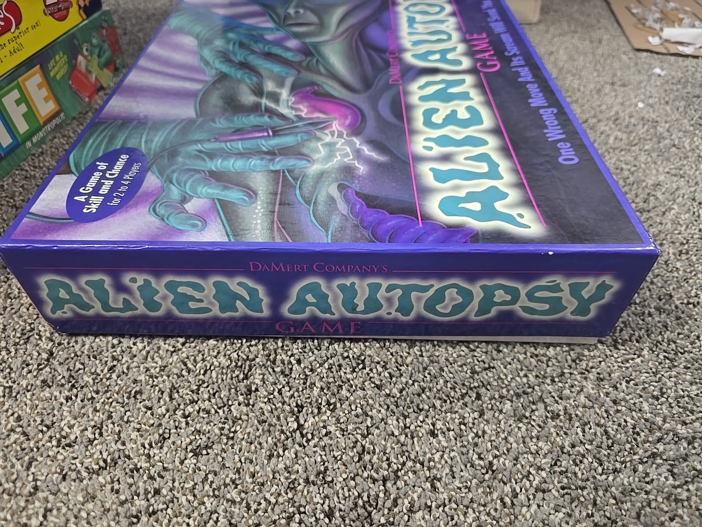 Damert Alien Autopsy Game 1997 Belinda Mecio Complete