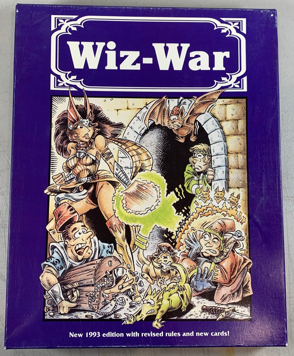 NICE! 100% Complete 1993 Wiz-War 6th Edition #7000 Game Jolly Games Chessex
