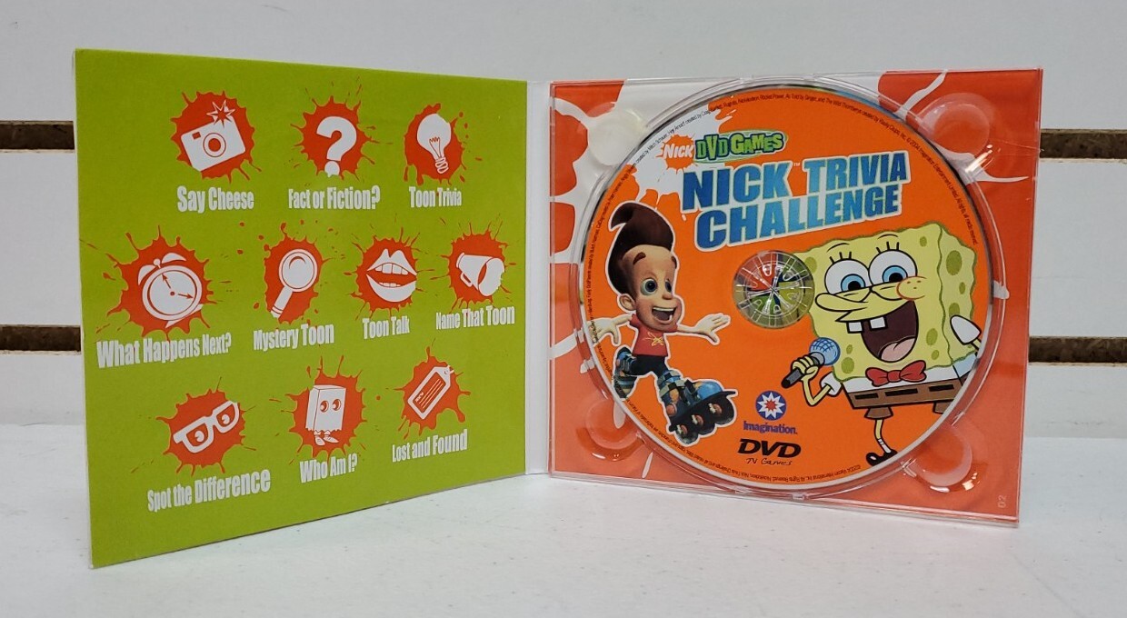 Lot Of 3 DVD Edition Games: The Match Game, Family Feud, & Nick Trivia Challenge