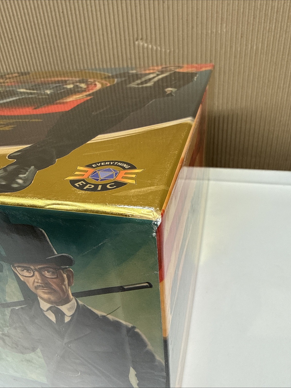 Agents of SMERSH Epic Edition Kickstarter Collector & Play mat Gold Board Game