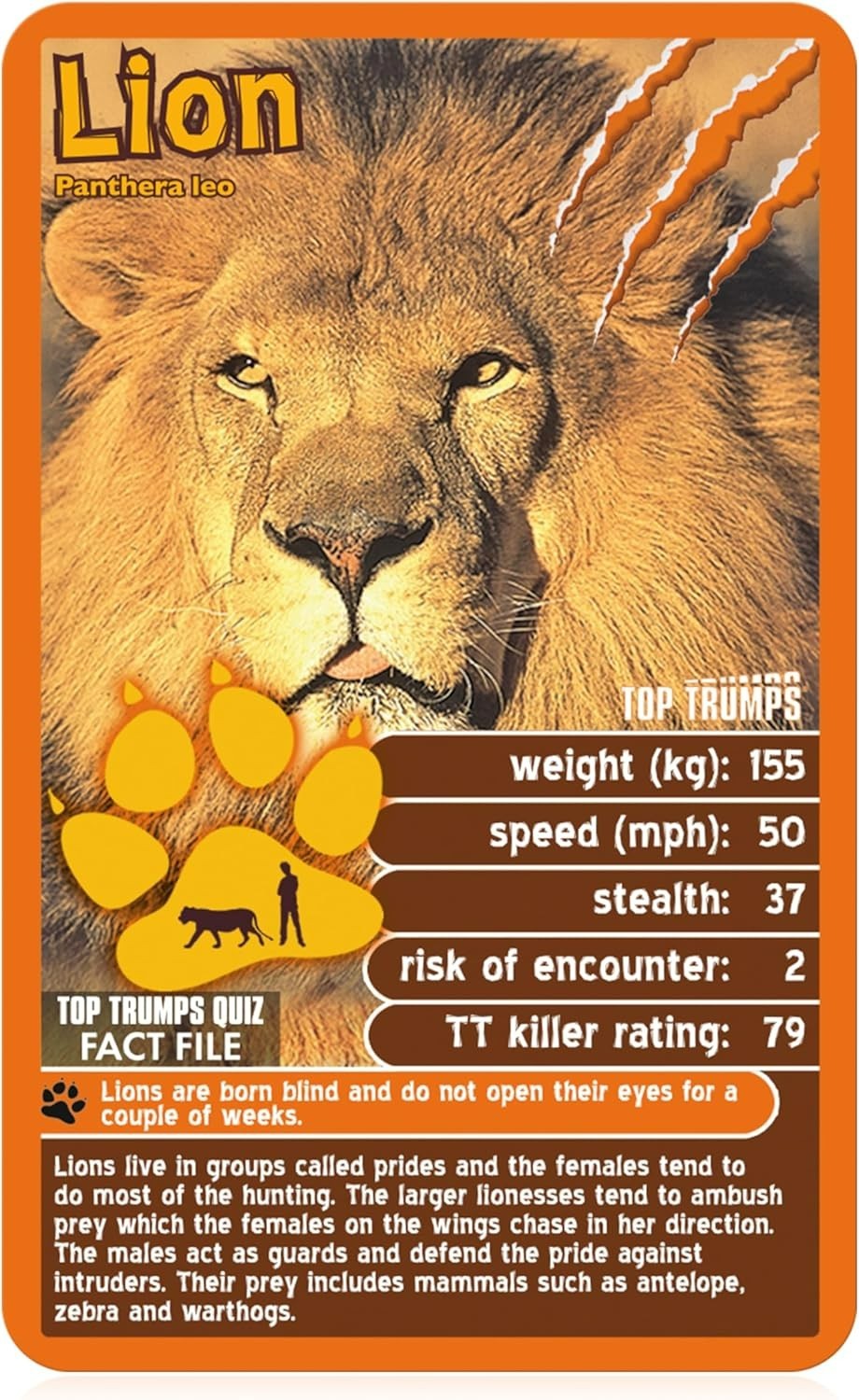 Top Trumps Card Game Predators – Family Games for Kids and Adults – Learning …