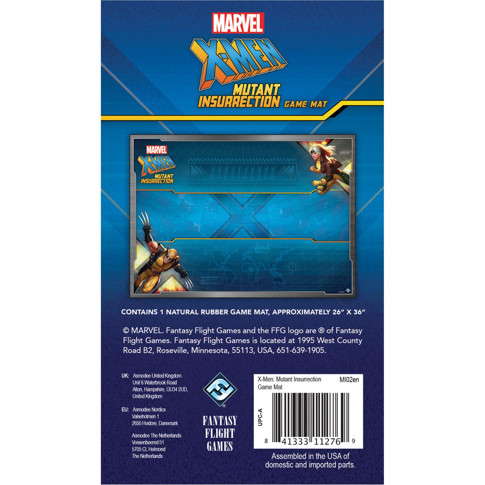 Marvel X-Men Mutant Insurrection: Game Mat