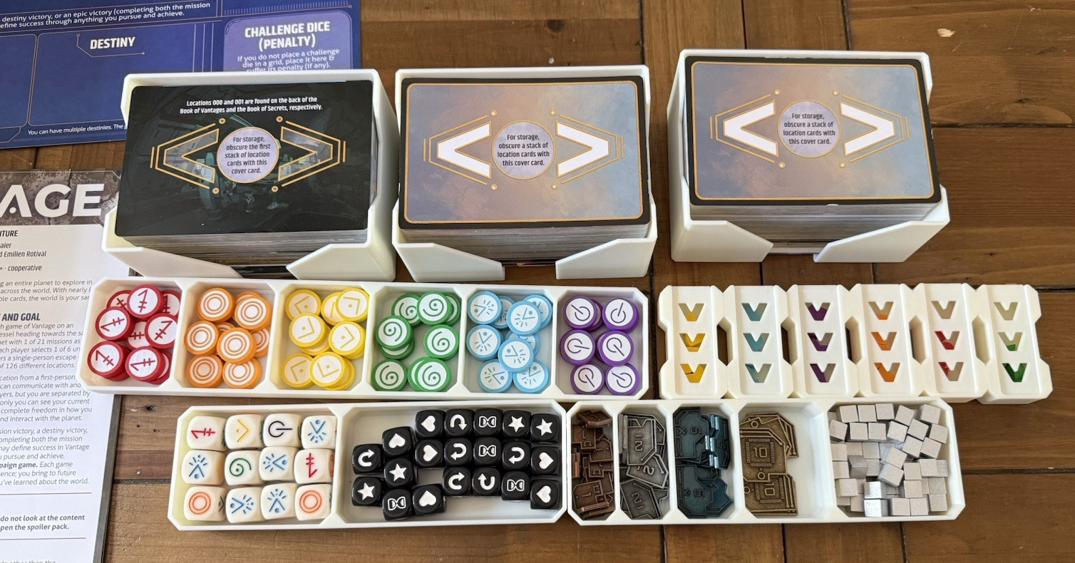 Vantage Board Game – Upgraded Components & Insert – Stonemaier Games