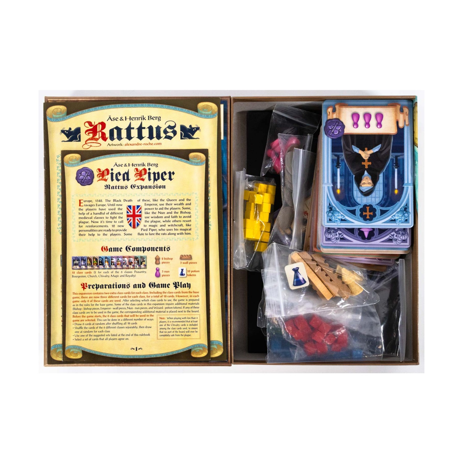 Z-Man Rattus w/Pied Piper Expansion EX/NM