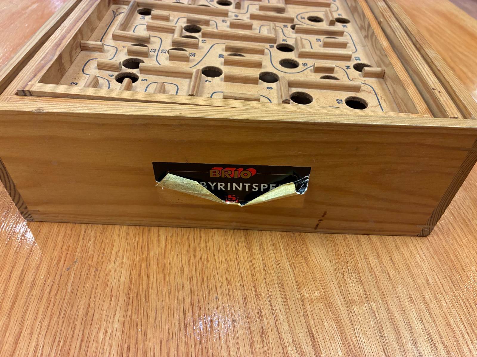 Vintage Brio Labyrinth Labyrintspel Game Maze (1970s), Repaired, Tested [READ]