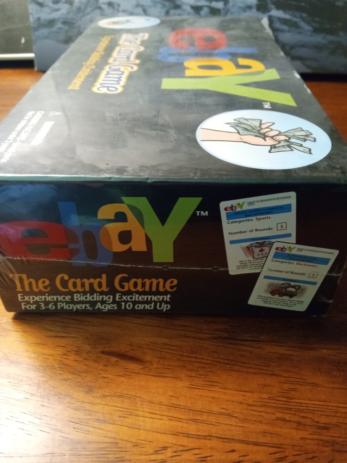 Vintage EBay The Card Game 2001 Journeyman Press Factory Sealed Board Game