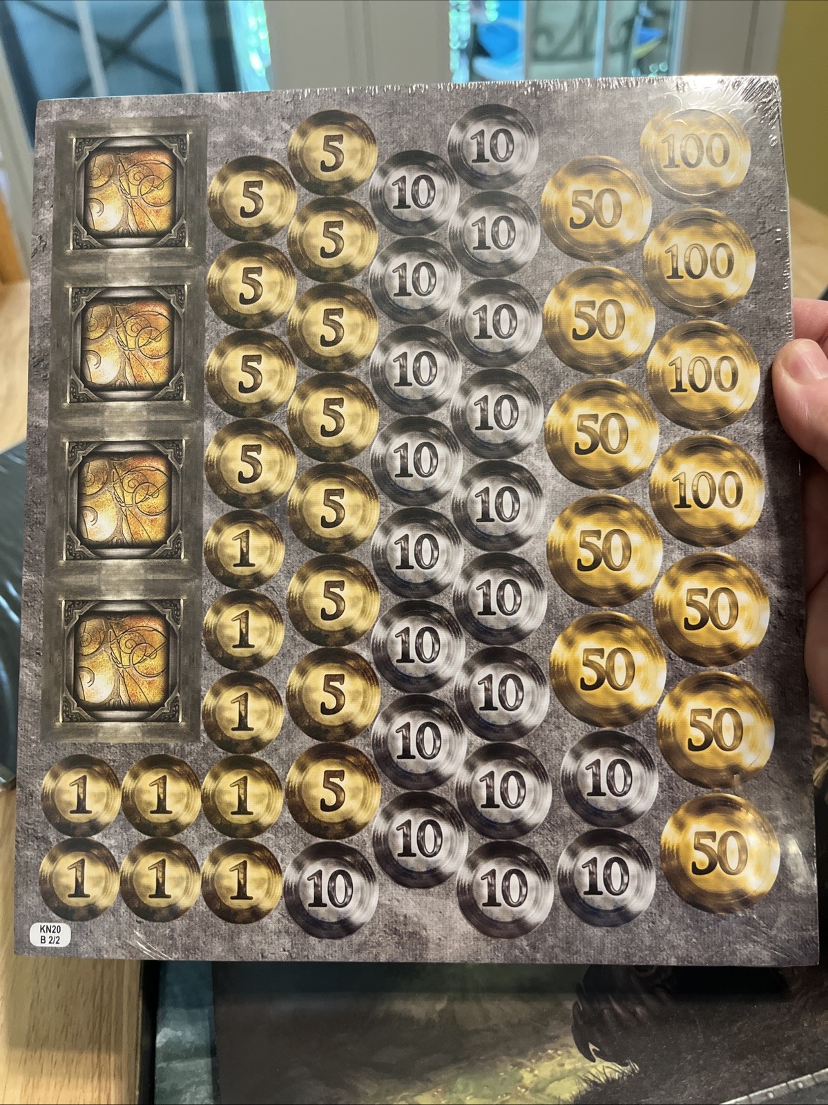 Reiner Knizia Kingdoms BoardGame FantasyFlight 2011 UnplayedUnpunched Box Scuffs