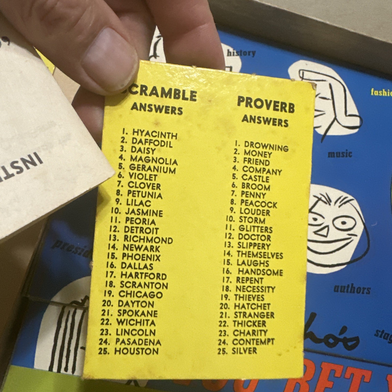 1956 Grouch Marx You Bet Your Life Board Game Lowell Toy Company Very Rare!