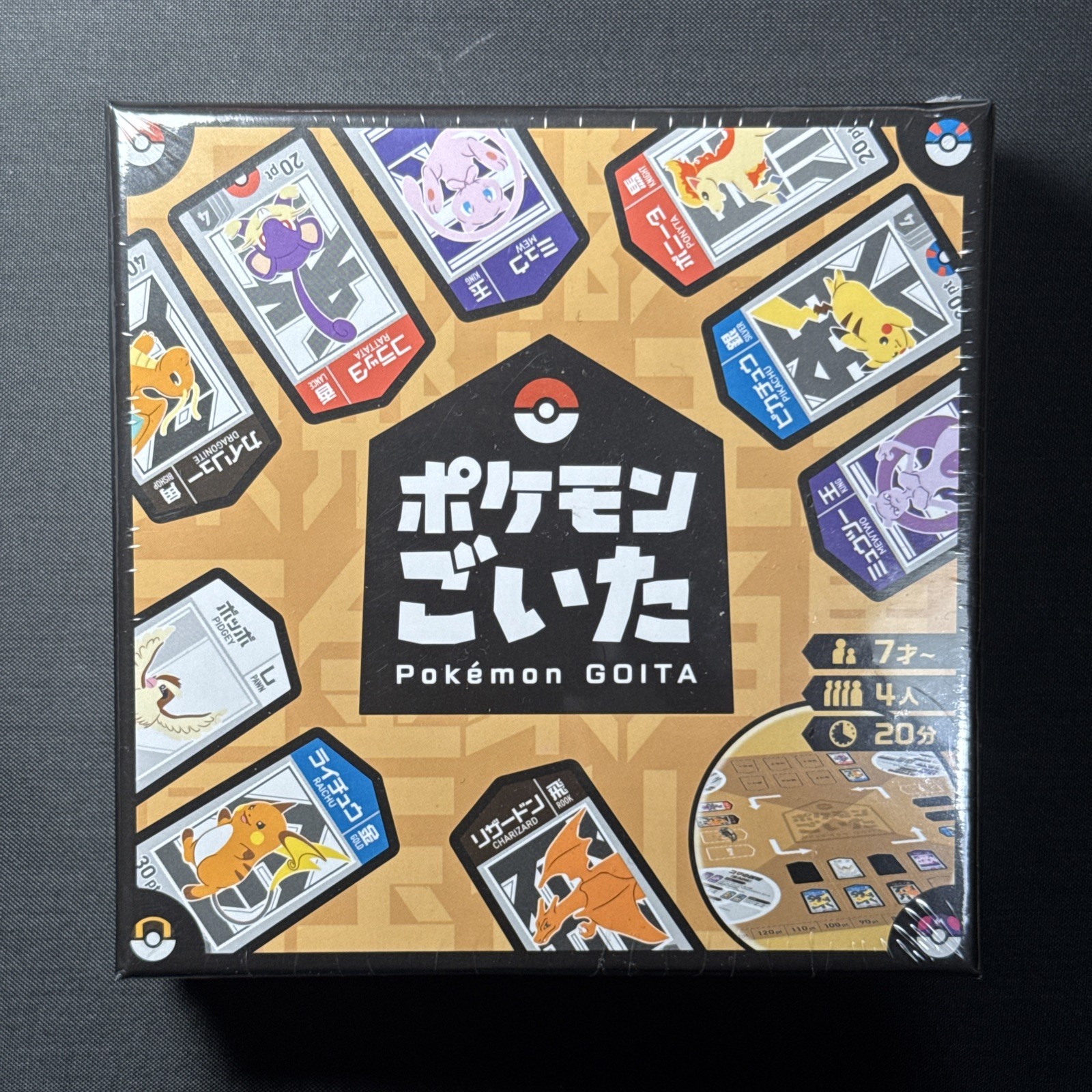 US Seller – Pokemon Goita Board Game NEW SEALED
