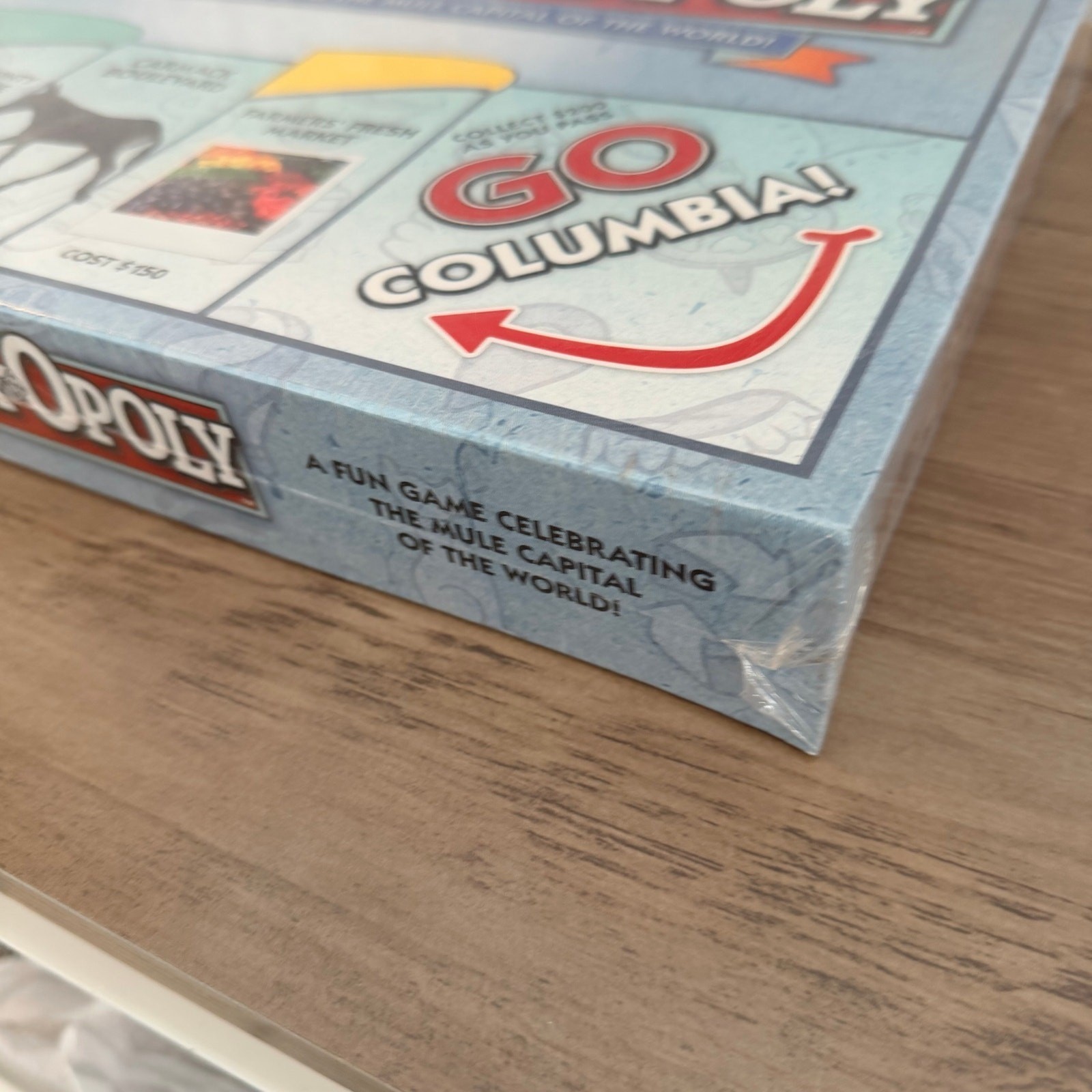 Sealed Columbia-Opoly Board Game Late For The Sky Tennessee