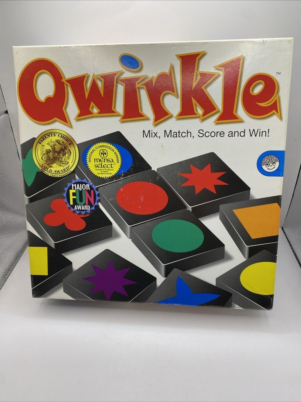 QWIRKLE MindWare Wooden Tiles Mixing & Matching Pattern COMPLETE Strategy Game