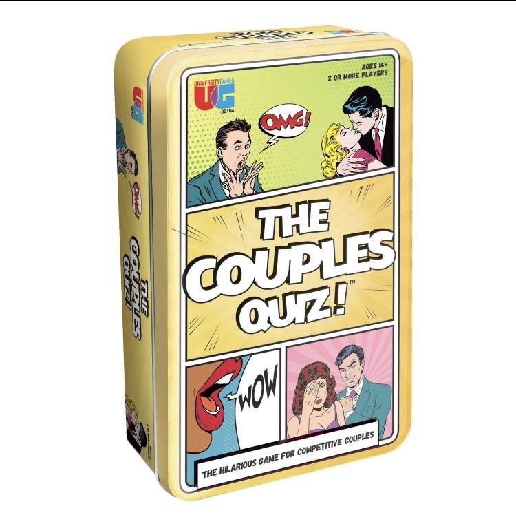 Couples Quiz Game Travel Edition Classic Newlywed Game for Fun Connection